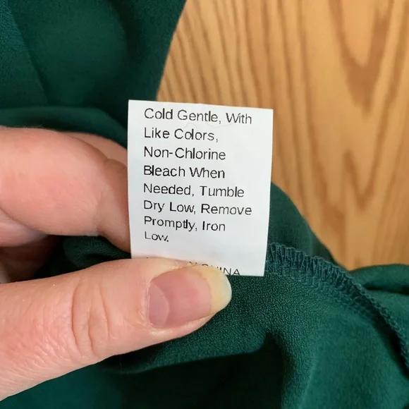 SHEIN Teal Scallop Laser‑Cut Cami Top - Picture 7 of 7